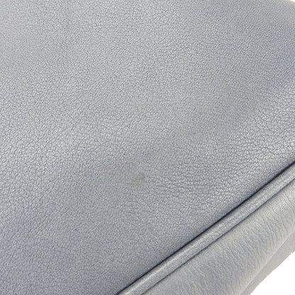 Bally Shoulder Bag Leather Blue Women