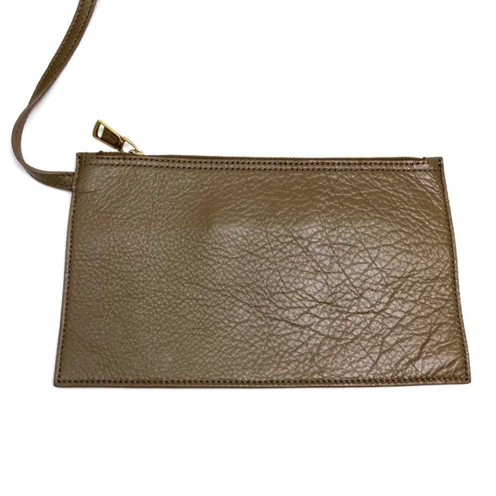 Yves Saint Laurent Tote Bag 284650 Leather Charcoal Gray Type Neo-Double Reversible Unisex(Unisex)