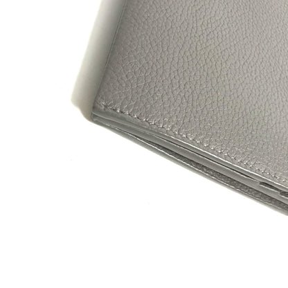 Yves Saint Laurent Long Wallet Purse 504981 Leather Gray Long Wallet Sac De Jules Women