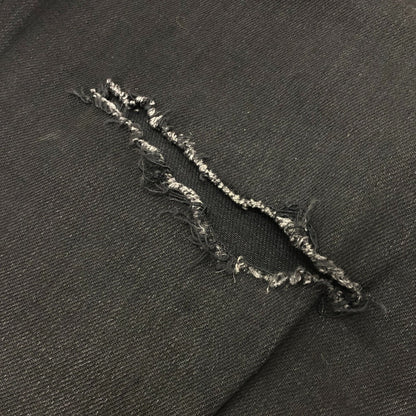 Saint Laurent Paris Pants Cotton Black Crash M/Sk-Lw