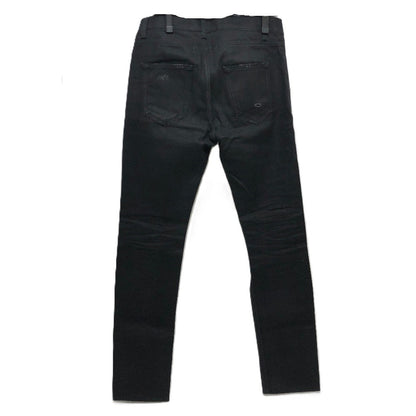 Saint Laurent Paris Pants Cotton Black Crash M/Sk-Lw
