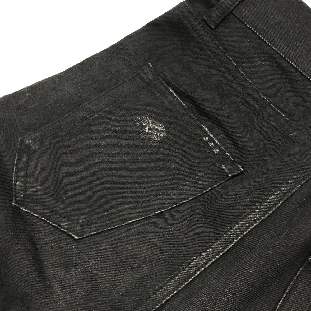 Saint Laurent Paris Pants Cotton Black Crash M/Sk-Lw