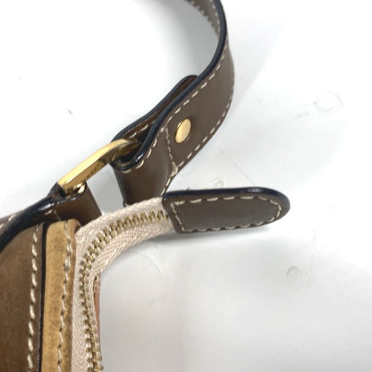 Loewe Shoulder Bag Canvas / Leather Beige Bag Crossbody 160Th Anniversary Women