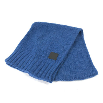 Louis Vuitton Scarf M75339 Cashmere Blue Escharp Helsinki Mens