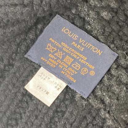 Louis Vuitton Scarf M75904 Cashmere Black Damier Bicolor Echarpe Helsinki Taigaarticles De Voyage