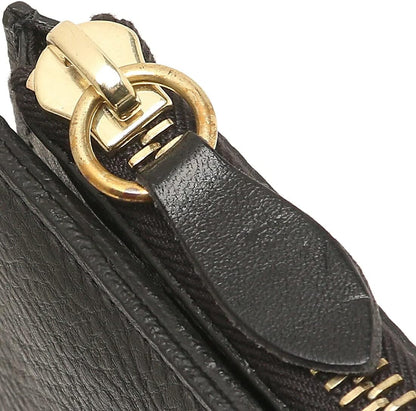 Il Bisonte Long Wallet Purse 5412305140 Leather Black Nero
