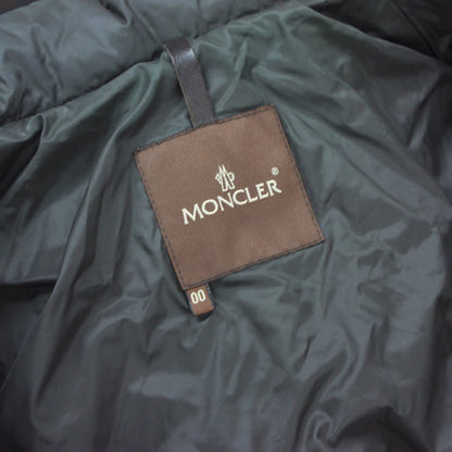 Moncler Down Jacket Nylon Dark Brown Far Food Melanie Melanie Women Size