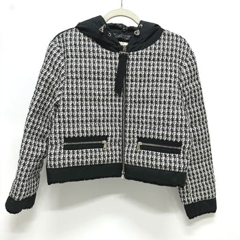 Moncler Down Jacket Tweed, Nylon White Down Outer Remonay Women