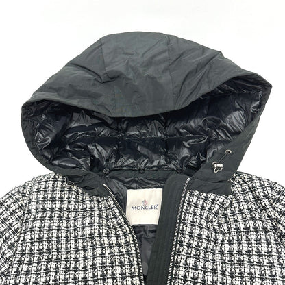 Moncler Down Jacket Tweed, Nylon White Down Outer Remonay Women