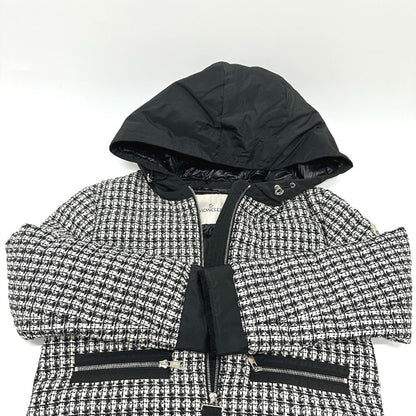 Moncler Down Jacket Tweed, Nylon White Down Outer Remonay Women