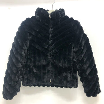 Moncler Down Jacket I20931A001505964D Polyester Black Down Outer Pedrix Girls Velvet Women 00