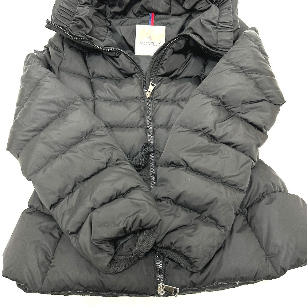 Moncler Down Jacket Nylon Black Avocette Women Zero Size