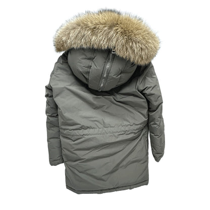 Moncler Down Jacket Nylon Khaki Grandalpe Zero
