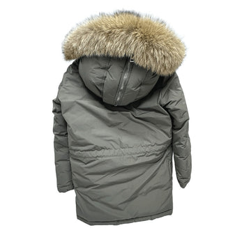 Moncler Down Jacket Nylon Khaki Grandalpe Zero