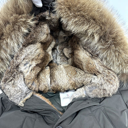 Moncler Down Jacket Nylon Khaki Grandalpe Zero