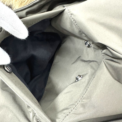 Moncler Down Jacket Nylon Khaki Grandalpe Zero