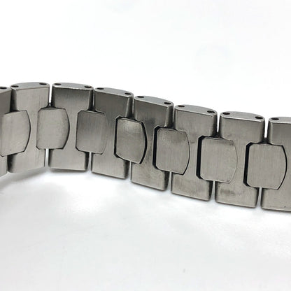 Omega Watches Quartz Stainless Steel Silver Seamaster Polaris Black Dial Women