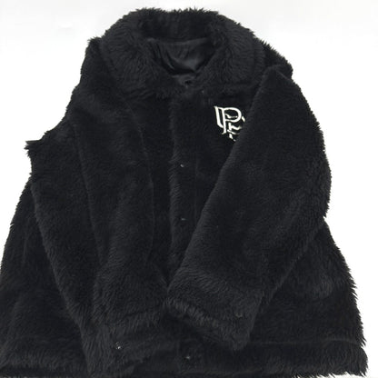 Lucien Pellat-Finet Jacket Alpaca Black Logo S
