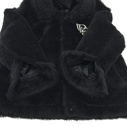 Lucien Pellat-Finet Jacket Alpaca Black Logo S