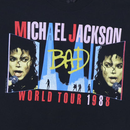 1988 Michael Jackson Bad Tour Shirt