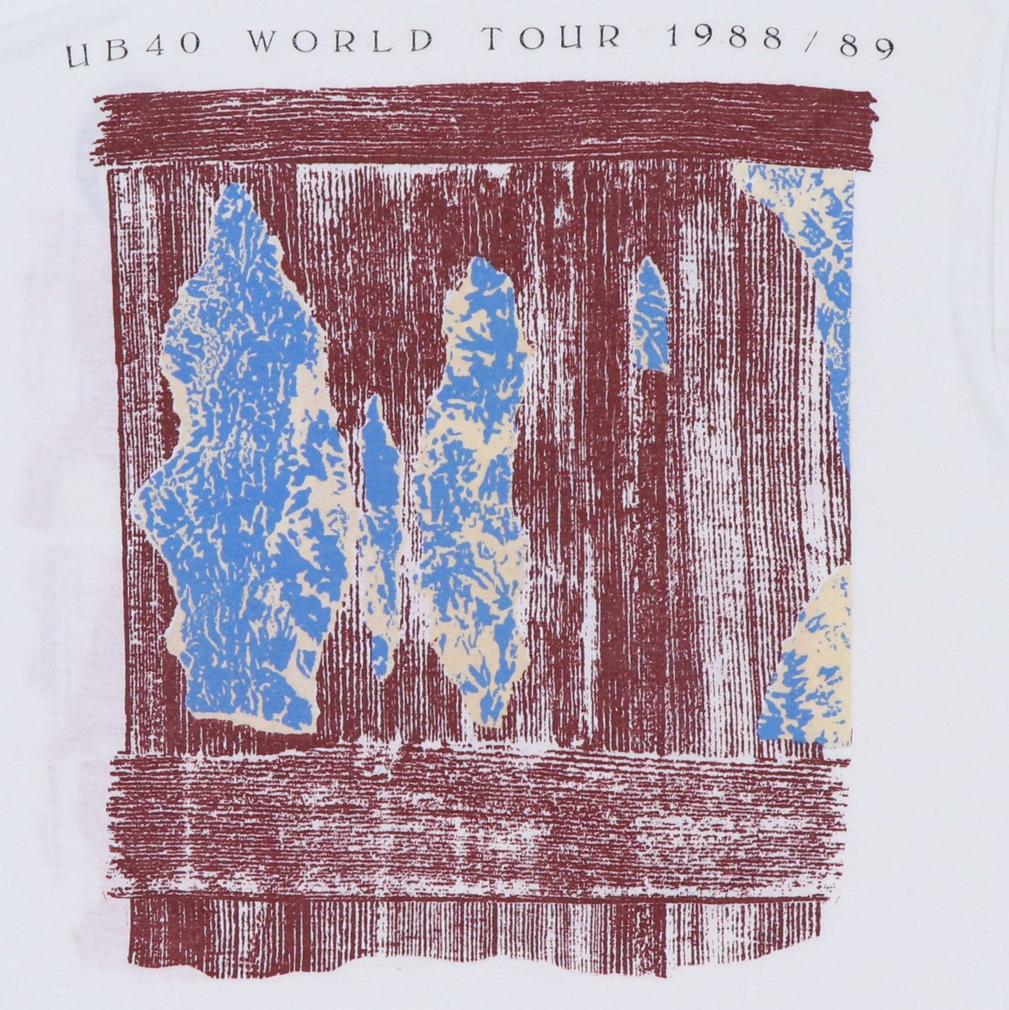 1988 Ub40 World Tour Shirt