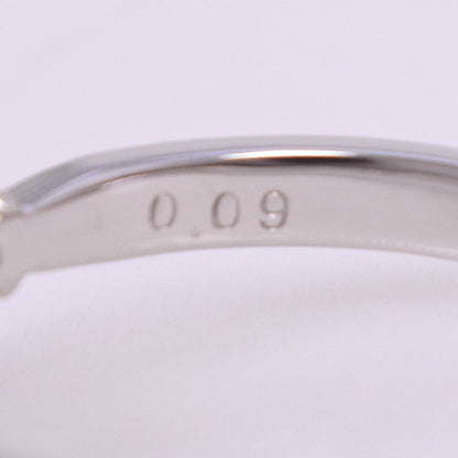 Jewelry Ring Pt900Platinum, Pearl Silver Pearl Women 11.5 Issue