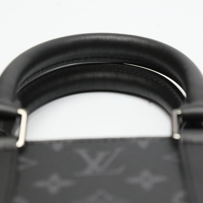 Louis Vuitton Tote Bag M46456 Monogram Canvas Black Shoulder Bag Monogram Eclipse Sac Plat Cloth