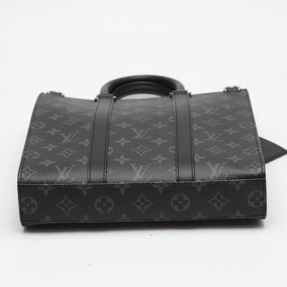 Louis Vuitton Tote Bag M46456 Monogram Canvas Black Shoulder Bag Monogram Eclipse Sac Plat Cloth
