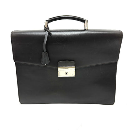 Prada Business Bag Vr0006 Leather Black