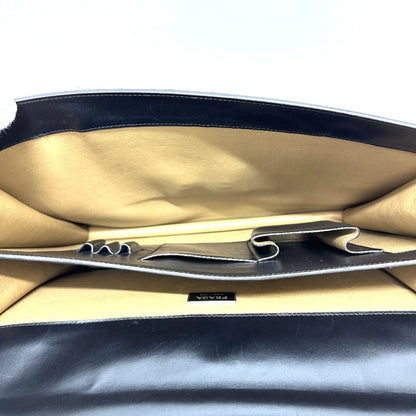 Prada Business Bag Vr0006 Leather Black
