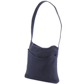 Hermes Shoulder Bag Canvas Blue Sac Depansage Unisex(Unisex)