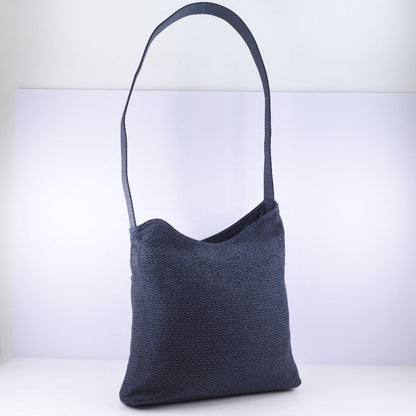 Hermes Shoulder Bag Canvas Blue Sac Depansage Unisex(Unisex)