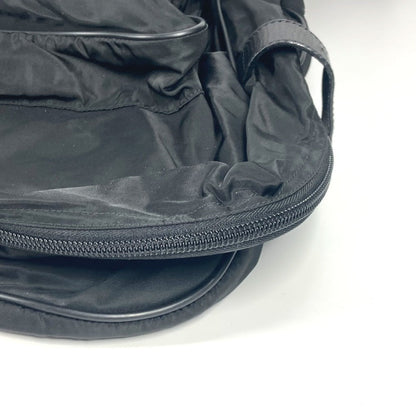 Prada Boston Duffel Bag Nylon Black Triangle Logo Plate Unisex(Unisex)