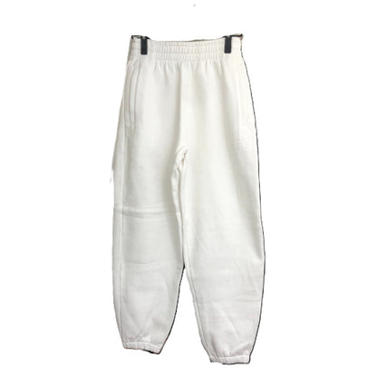 Alexander Wang Pants Cotton White Rubber Print Joggers Xs