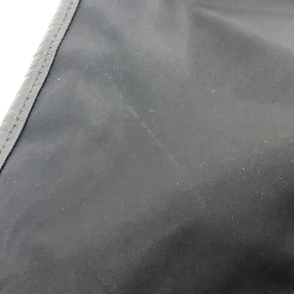 Prada Shoulder Bag U166 Nylon / Leather Black Mens