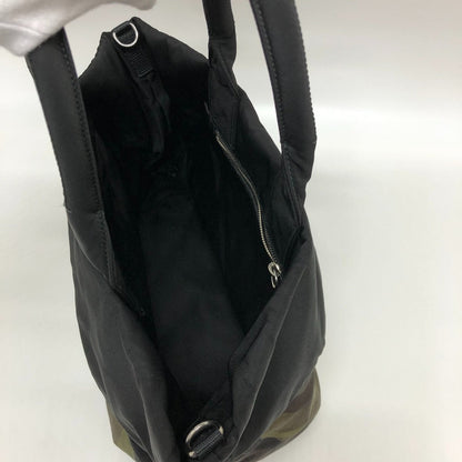 Prada Handbag B1959V Nylon Green Camouflage Women