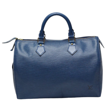 Louis Vuitton Handbag M43005 Epi Leather Toledo Blue Handbag Epi Speedy 30 Women