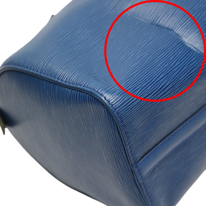Louis Vuitton Handbag M43005 Epi Leather Toledo Blue Handbag Epi Speedy 30 Women