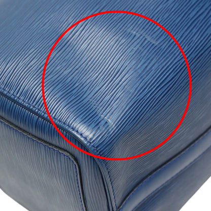 Louis Vuitton Handbag M43005 Epi Leather Toledo Blue Handbag Epi Speedy 30 Women