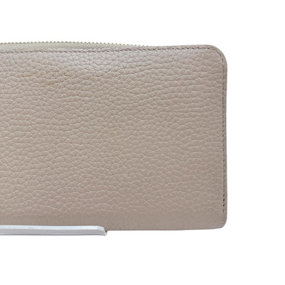 Louis Vuitton Long Wallet Purse M63104 Cowhide Beige L-Shaped Fastener Taurillon Clemence Leather