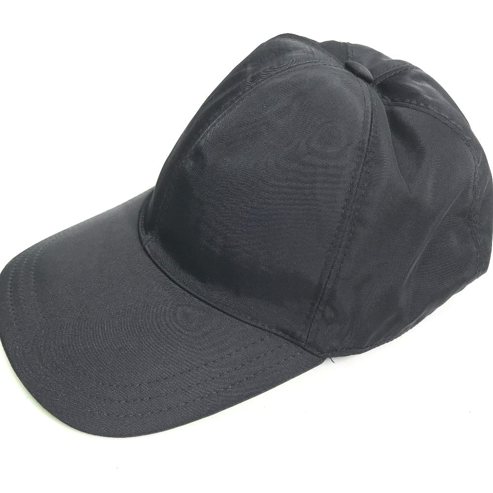 Prada Cap 2Hc274 Nylon Black Logo S
