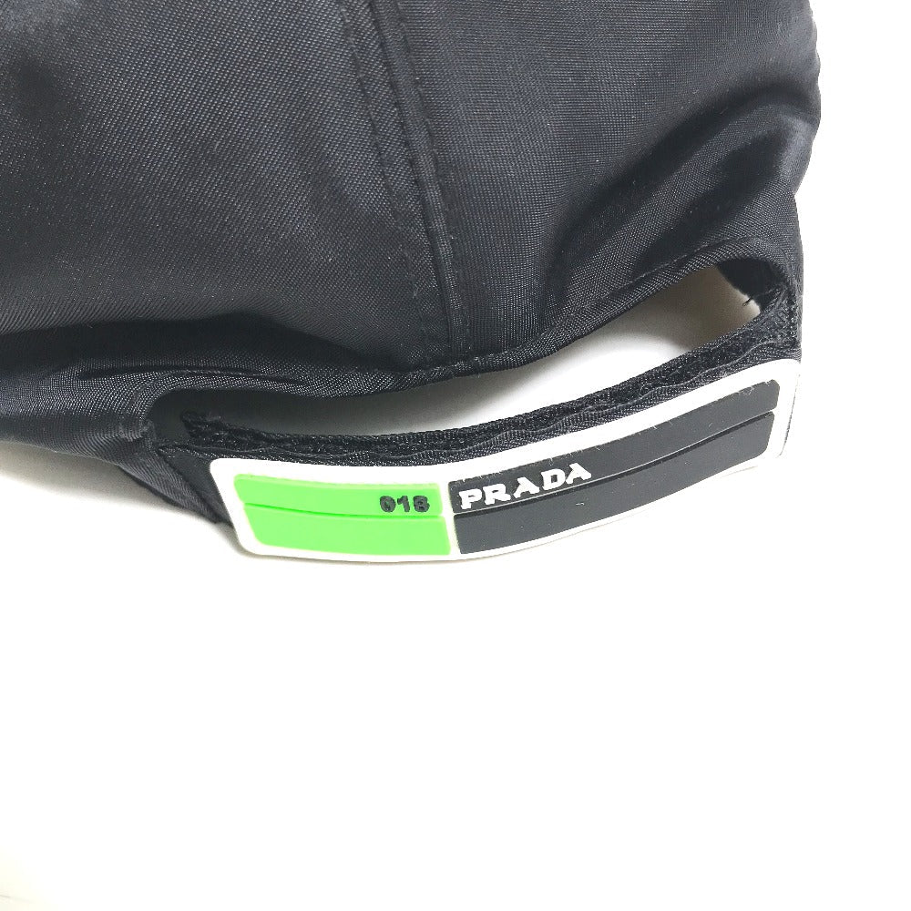 Prada Cap 2Hc274 Nylon Black Logo S