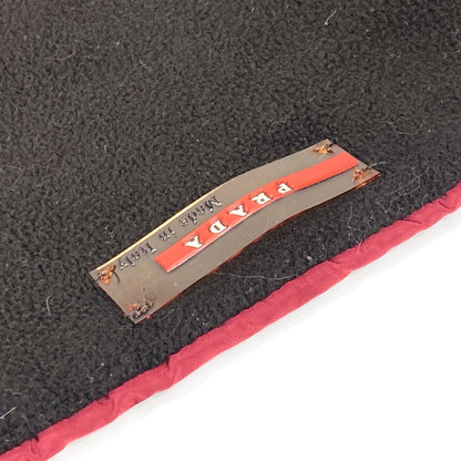 Prada Scarf Nylon Red Sports Logo Unisex(Unisex)