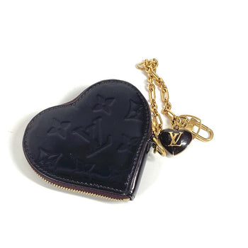 Louis Vuitton Coin Case M93561 Monogram Vernis Purple Monogram Vernis Porto Monet Cool Women