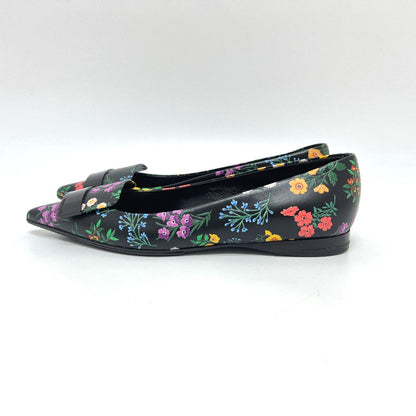 Sergio Rossi Pumps A78960 Leather Black Shogo Sekine Collaboration Flour 36