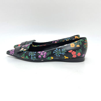 Sergio Rossi Pumps A78960 Leather Black Shogo Sekine Collaboration Flour 36