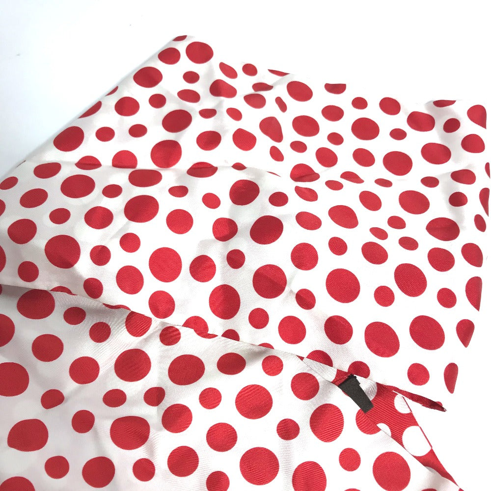 Louis Vuitton Scarf M74623 Silk Red Yayoi Kusama Collaboration Snood Dot Infinity Snood Women