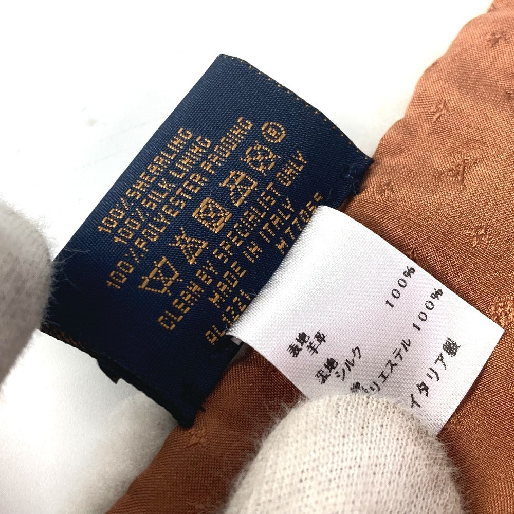 Louis Vuitton Scarf M77055 Shearing White Echarpe Shearling