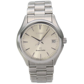 Seiko Watches Made In Japan Quartz 9F62-0A10 Stainless Steel Silver Grand Seiko Silver Dial Mens