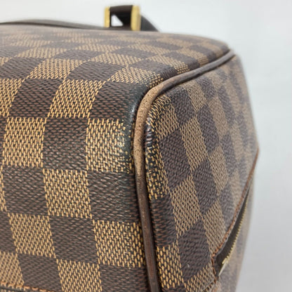 Louis Vuitton Handbag N41455 Damier Canvas Brown Damier Shoulder Bag Nolita Women